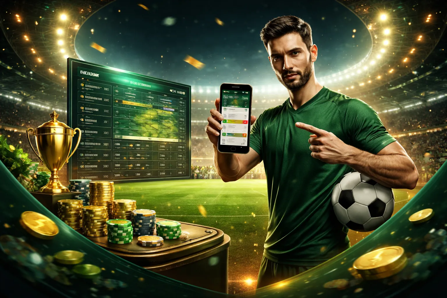 Hướng dẫn cá cược thể thao bóng đá tại 68bet